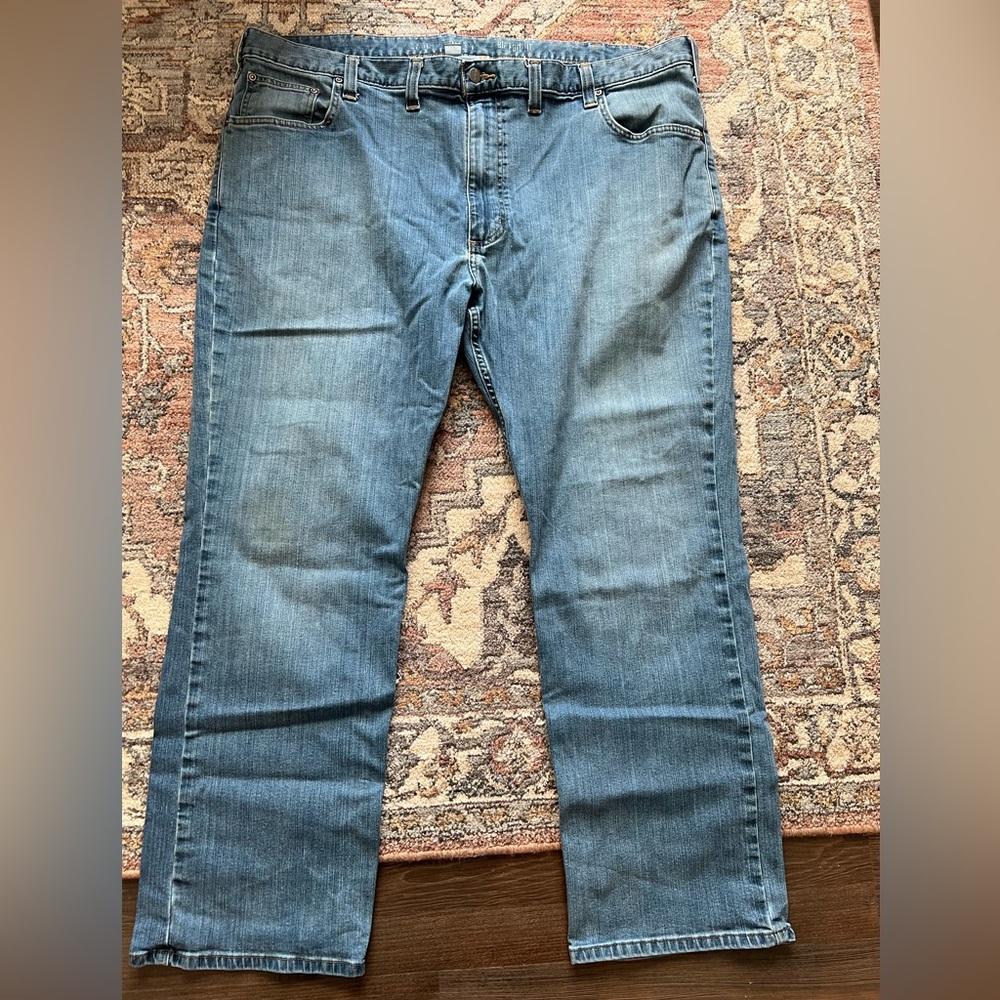 Carhartt Men's Blue Straight Jeans